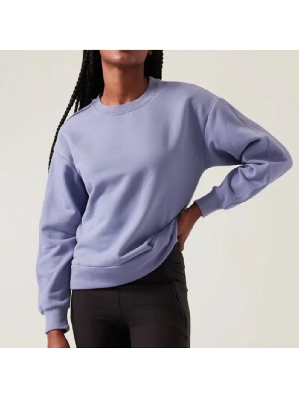 Athleta Retroplush Crewneck